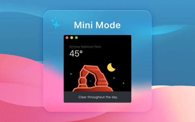 ‎Weather mini Screenshot