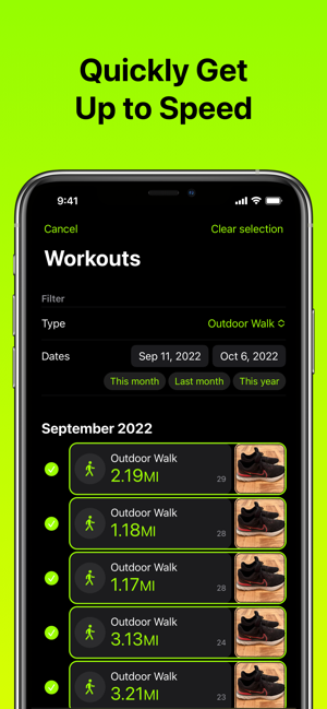 ‎Workout Shoes Screenshot