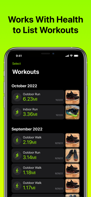 ‎Workout Shoes Screenshot