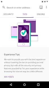Tor Browser (Alpha) Screenshot