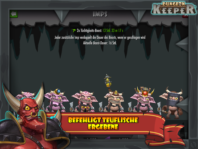‎Dungeon Keeper Screenshot