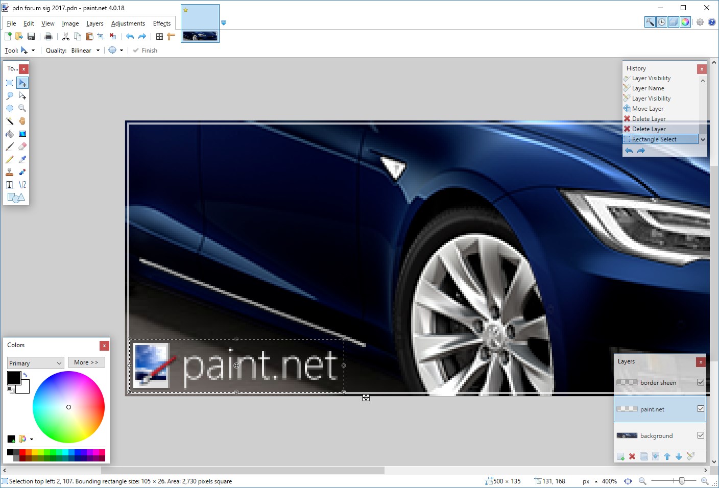 paint.net Screenshot