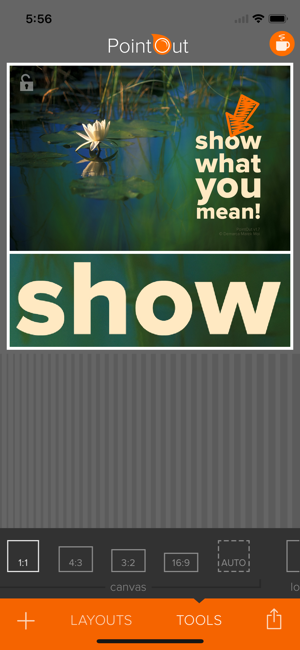 ‎PointOut – show what you mean! Screenshot