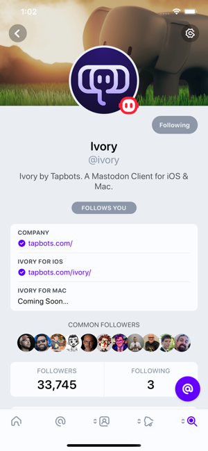 ‎Ivory for Mastodon by Tapbots Screenshot