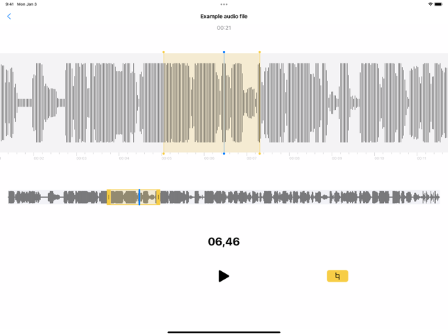 ‎Audio Trimmer - Audio Trimmen Screenshot