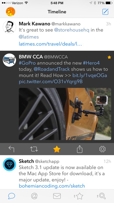 Tweetbot 3 for Twitter. An elegant client for iPhone and iPod touch Screenshot