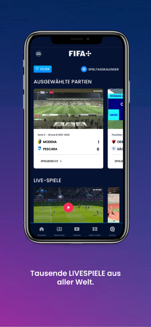 ‎FIFA+ | Fussballunterhaltung Screenshot