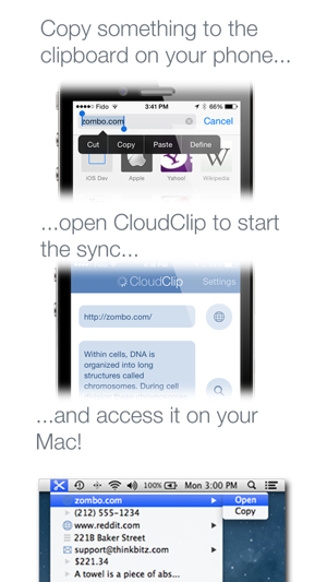 ‎CloudClip Screenshot