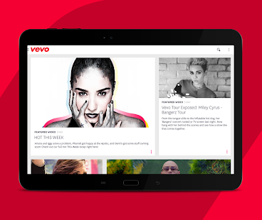 Vevo - Musik Player und Musikvideos Screenshot