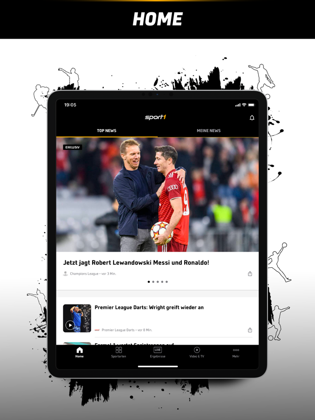 ‎SPORT1: Sport & Fussball News Screenshot