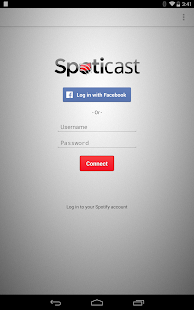 Spoticast Screenshot