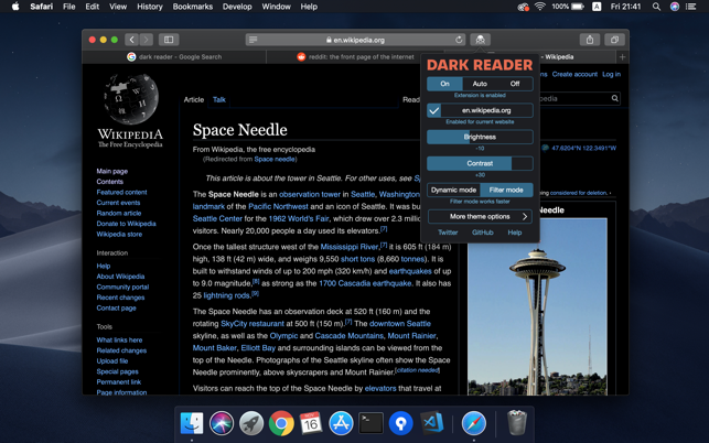 ‎Dark Reader for Safari Screenshot