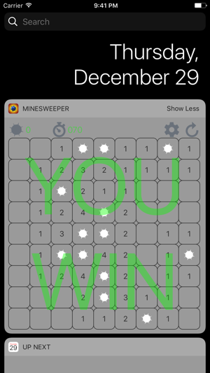 ‎Minesweeper - Widget Edition Screenshot