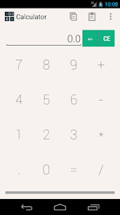 Clean Calculator Screenshot