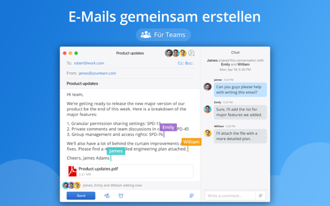 ‎Spark – E-Mail-App von Readdle Screenshot