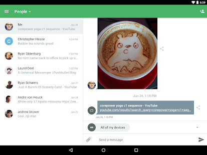 Pushbullet: SMS on PC and more Screenshot