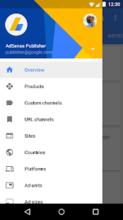 Google AdSense Screenshot