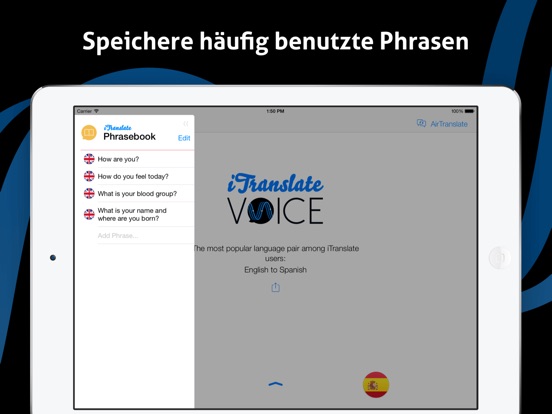 iTranslate Voice Lite Screenshot