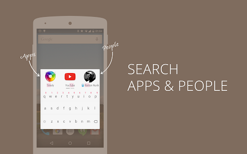 AppDialer–Suche und Starte App Screenshot