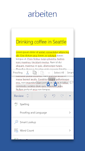 Microsoft Word: Edit Documents Screenshot