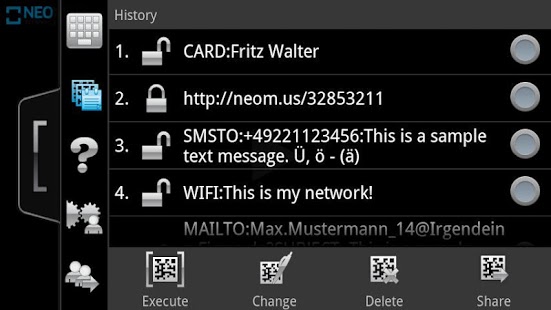 NeoReader QR & Barcode Scanner Screenshot