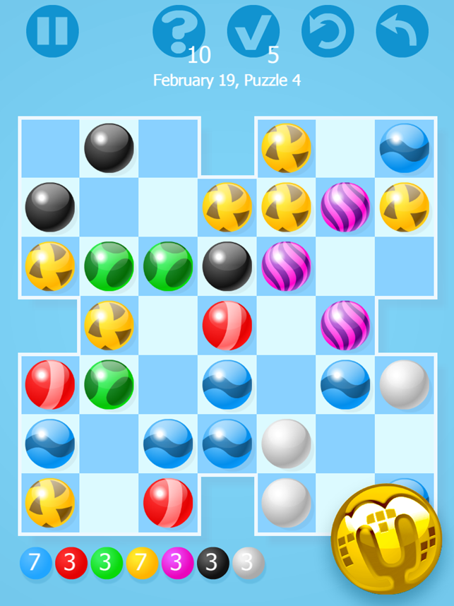 ‎Marbly - Puzzle Game Challenge Screenshot