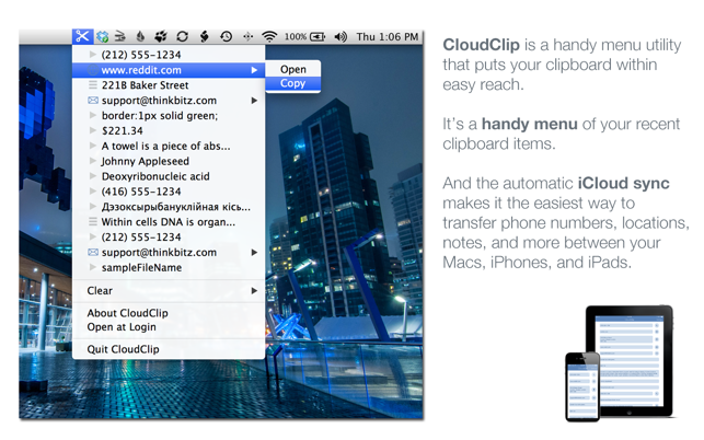 ‎CloudClip Manager Screenshot