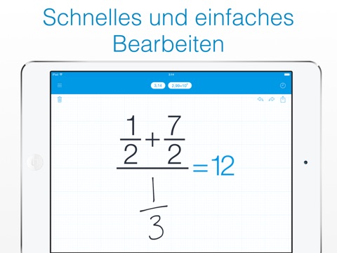 MyScript Calculator - Handschrift-Rechner Screenshot