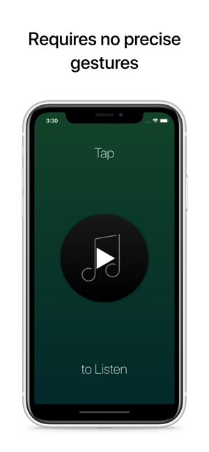 ‎Listen: Gesture Music Player Screenshot
