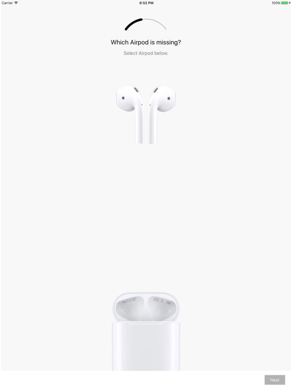 Finder for Airpods - find your lost Airpods Screenshot